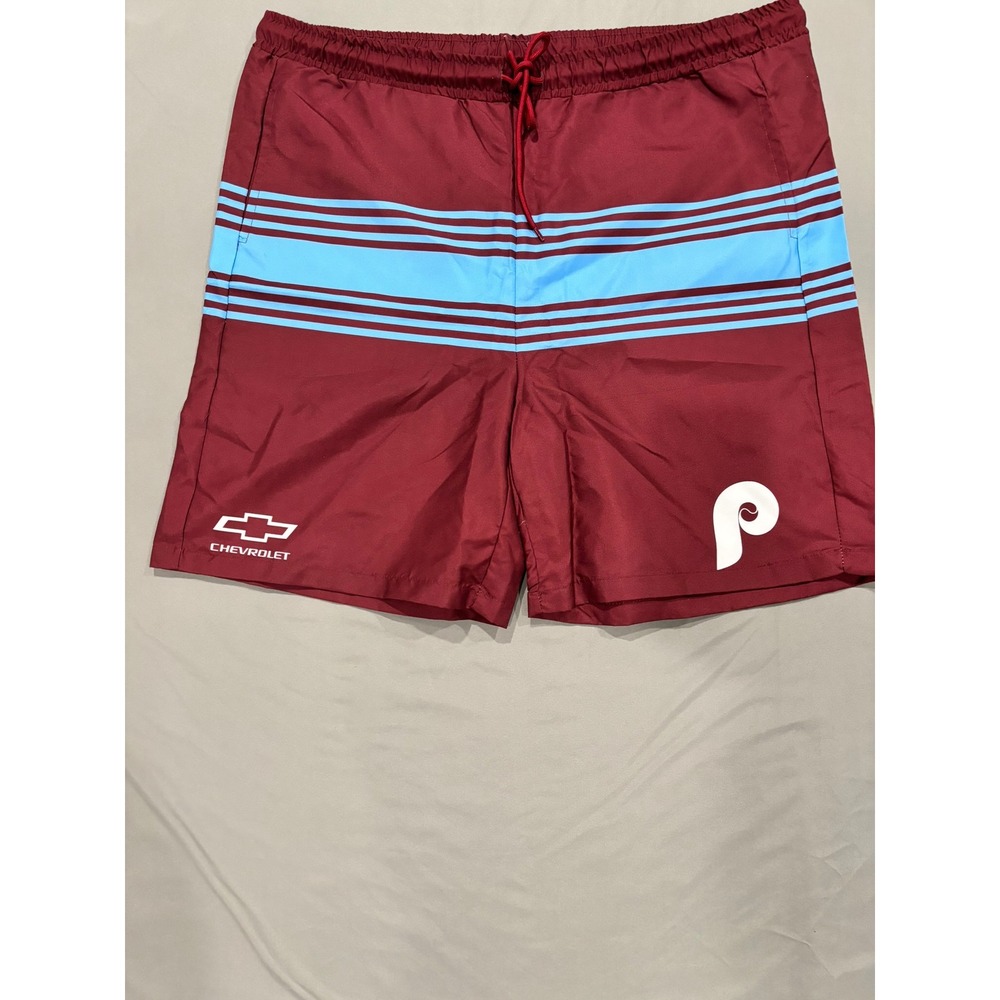Philadelphia Phillies Baseball MLB Logo Board‎ Shorts Mens XL Swim Trunks
